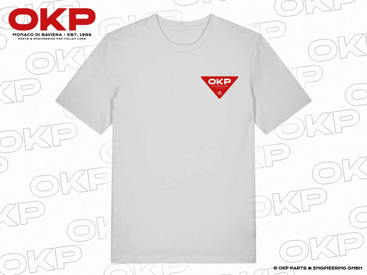Maglietta OKP Racing Club bianca (S-XL)