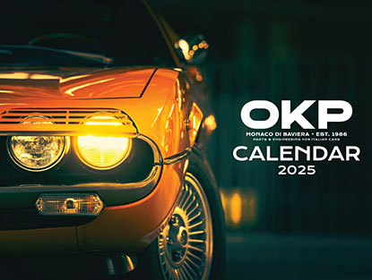 JETZT LIEFERBAR: DER OKP Racing Club Kalender 2025