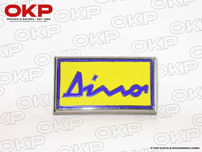 Dino emblem (enameled) front or rear