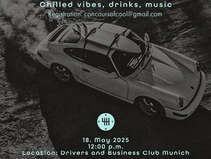 CONCOURS OF COOL: 18.05. MUNICH