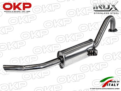 ENDSchalldämpfer Edelstahl SPIDER / GT / GIULIA / BERLINA