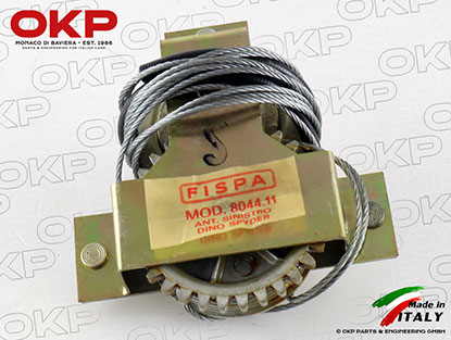 Fensterkurbelapparat links Fispa Fiat Dino Spider NOS