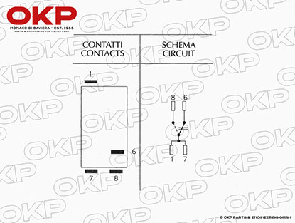 Schalter für Nebelscheinwerfer Maserati usw.