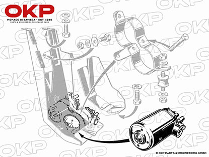 Benzinpumpe elektrisch Alfa Montreal / Porsche 911