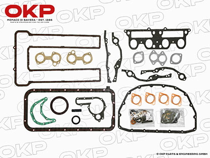 Motordichtsatz m. Simmerring 1.3 - 2.0 Alfetta / Giulietta