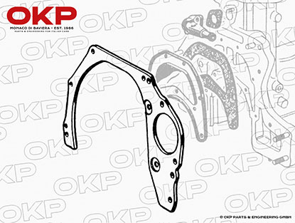 Bell housing gearbox plate 101 / 105 (1. series)