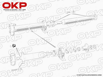 Buchse Kardanwelle 750 / 101 / 102 / 106 / 105