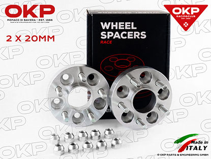 Set wheel spacers GTV6 + 75TS - V6 (40mm)