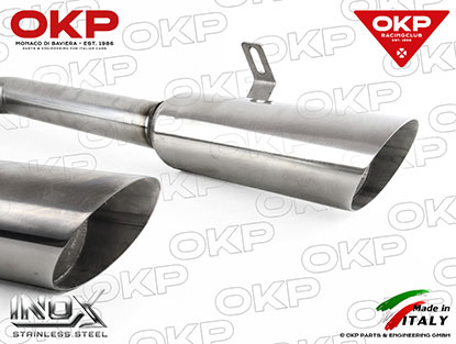 Set sport tailpipes AR Montreal INOX 70mm