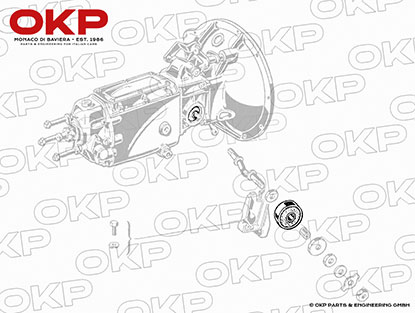 Buchse Auspuffhalter 750 / 101 / 1900 / 2000 / 2600