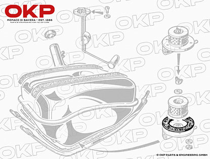 Dichtung Benzinfilter im Tank Montreal