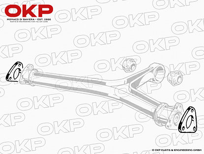 Distanzblech Reaktionsdreieck 105 / 115 Modelle 2mm