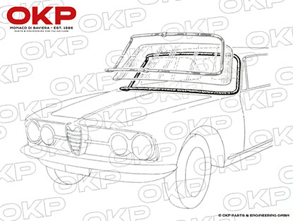 Frontscheibendichtung 2000 / 2600 Sprint