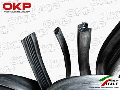 Rear screen rubber seal set Alfa 75 / 90