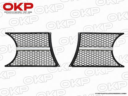 Satz (2) Kühlergitter seitlich Aluminium 1750 GTV / GTAm