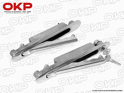 Set (2) outer door handles alu Alfa Romeo 1900 Zagato