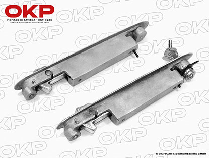 Set (2) outer door handles alu Alfa Romeo 1900 Zagato