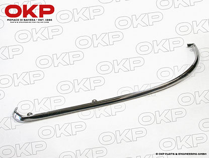 Front bumper bottom chrome trim Spider 70 - 82 right