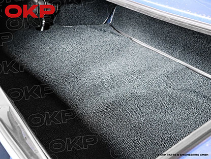 Teppichsatz Deluxe Schlinge Bouclé anthrazit 2000 GTV