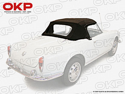 Verdeck Giulietta Spider 750 (Stoff orig. Pininf.) schwarz