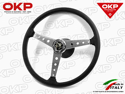 Steering wheel leather GTA / TZ1 / TZ2 385mm complete