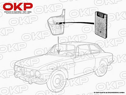 Kartentasche Innenraum 105 / 115 Modelle