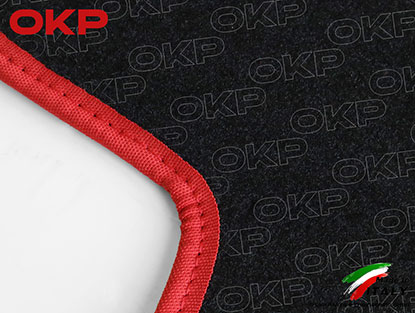 Set floor mats black Velours Giulietta 2015-20