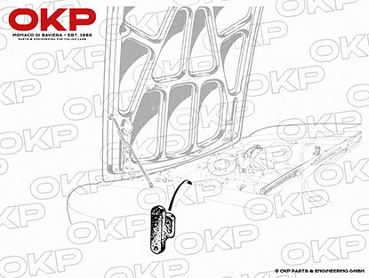 Halter für Aufsteller Haube 1300 - 2000 105 / 115 2. Serie