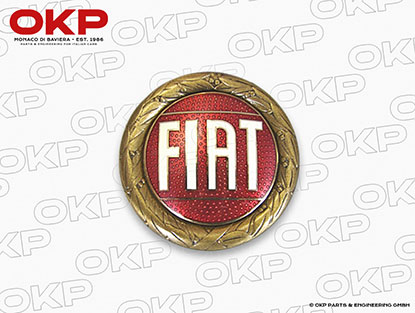 Emblem Fiat (emailliert) Fiat 124 / Dino Spider