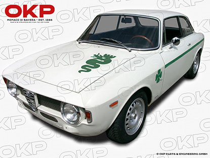 Set decals Alfa Romeo GTA (green)