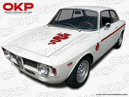 Klebeset kpl. Alfa Romeo GTA (rot)