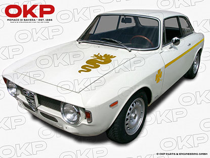 Klebeset kpl. Alfa Romeo GTA (gold)