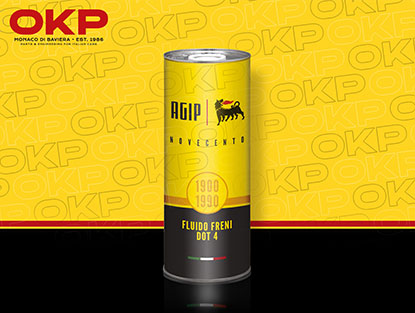 AGIP Novecento Bremsflüssigkeit DOT4 1 Liter Blechdose