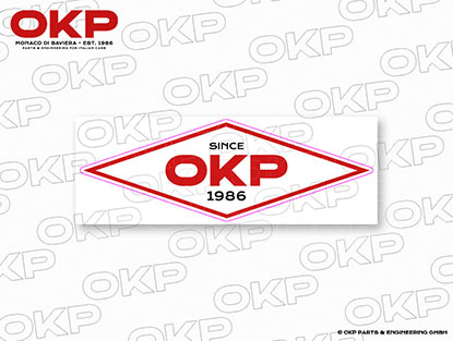 Aufkleber OKP since 1986 (12 x 4 cm)