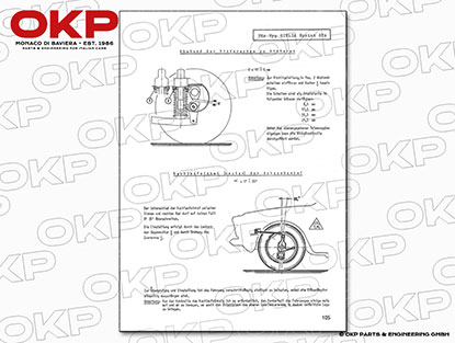 Technische Daten und Maße Alfa Romeo 105/115 Modelle