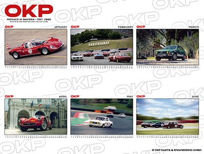 OKP Racing Club Kalender 2025