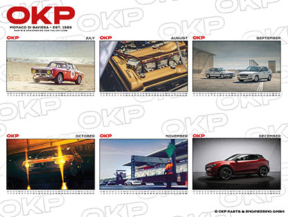 OKP Racing Club Calendar 2025