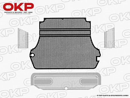 Gummimatte Kofferraumboden Fastback Spider