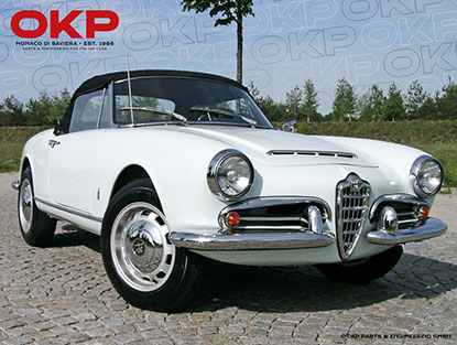 Radkappe 750 / 101 Giulietta Spider + Sprint (Edelstahl)