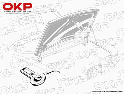 Fuel sender cover 105 / 115 models