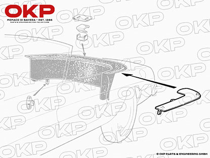 Satz Persenningschuhe komplett Spider 90 - 93