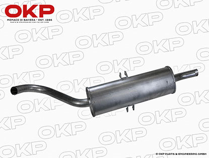 Schalldämpfer hinten Fiat 124 Spider 2000