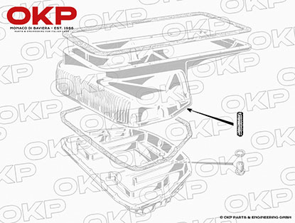 Gummistopfen für Ölwanne 1300 - 2000cc 105 / 115