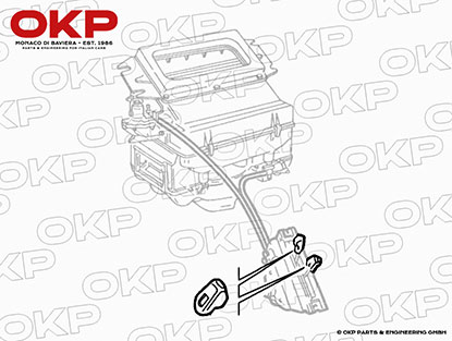 Knopf für Heizungsregler Spider Bj. 86 - 93