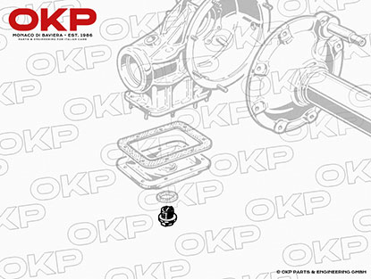 Ölablaßschraube Differential + Getriebe 750 / 101 / 105