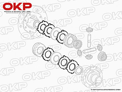 Outer locking disc / shim for LSD 1,90 mm