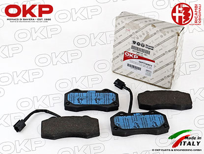 Set Brake pads front Alfa 4C / Mito / Abarth original