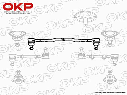Spurstange mit Gelenken Lancia Fulvia 2. Serie