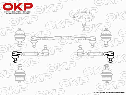 Spurstangengelenk Rechtsgewinde Lancia Fulvia / Flavia