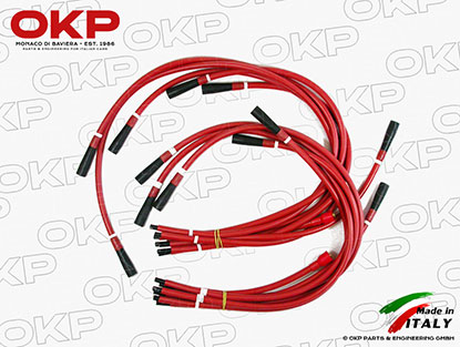 Set HT leads  Ferrari 412i (2 distributors)